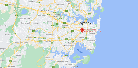 Map De SAngosse Australia
