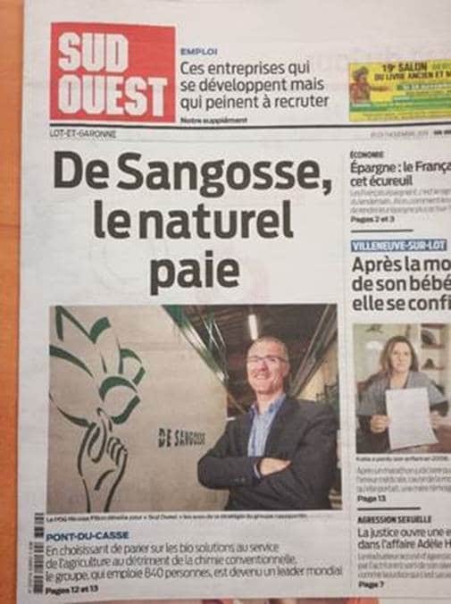 De Sangosse in the press