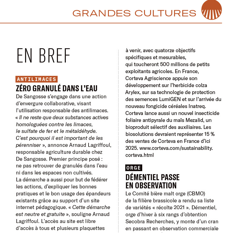 De Sangosse in the press